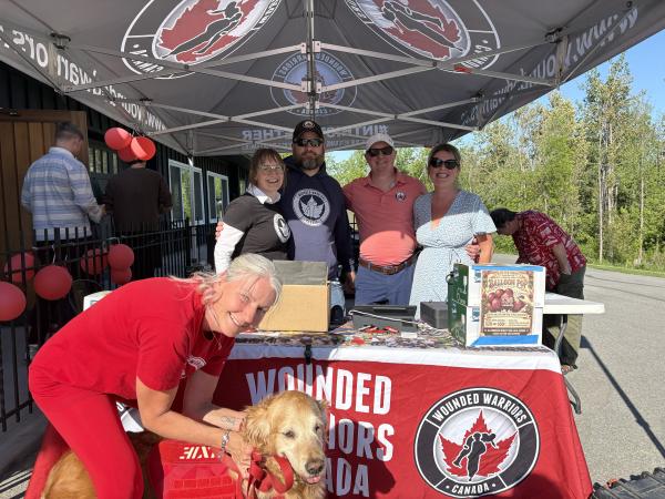 Hops for Heroes Crew & WWC CEO and Family